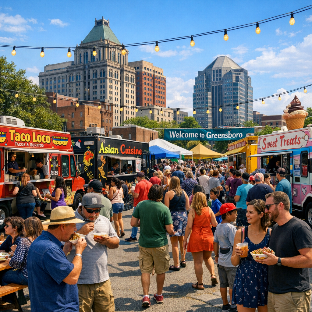 Exploring Greensboro’s Vibrant Food Truck Scene