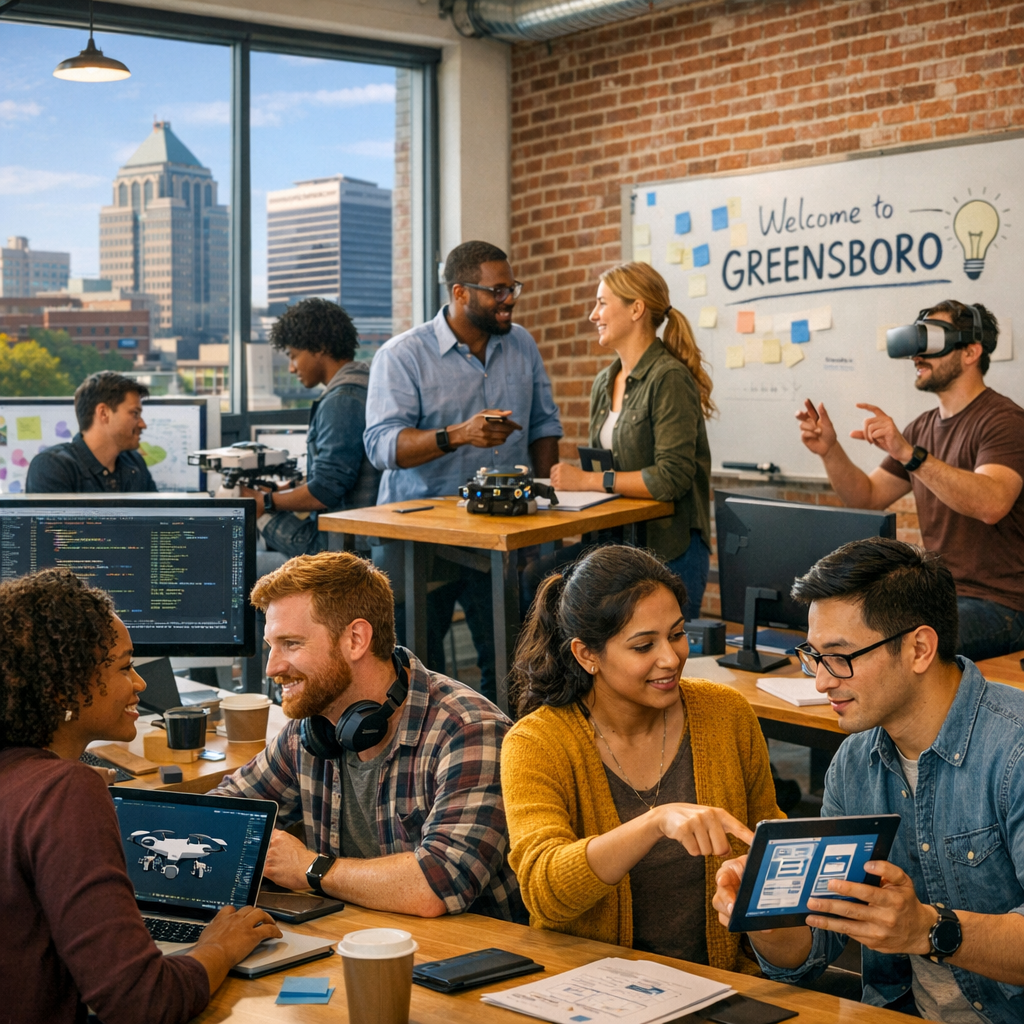 Greensboro’s Tech Scene: A Hub for Innovation and Growth